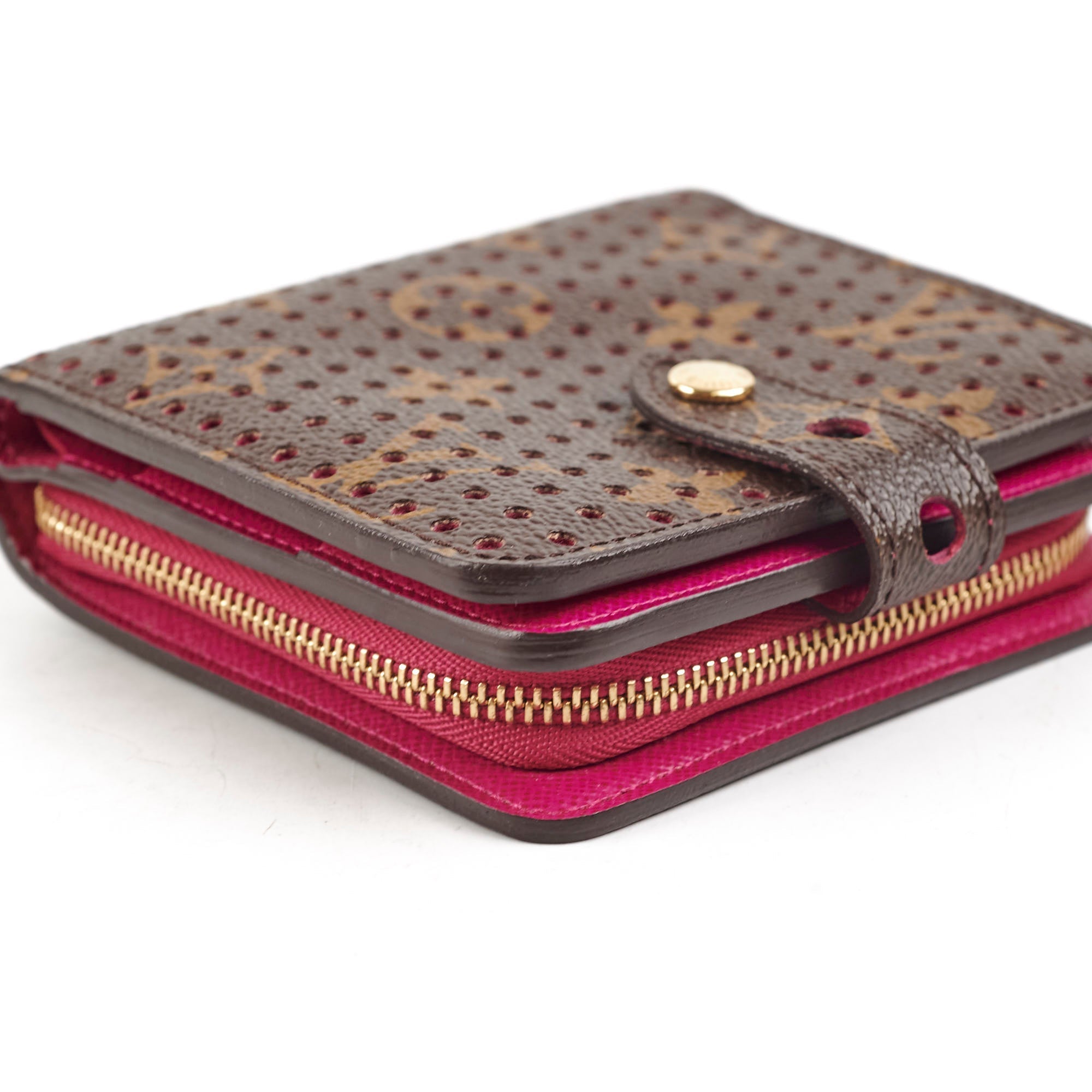 Louis Vuitton Perforated Bi-Fold Wallet Monogram