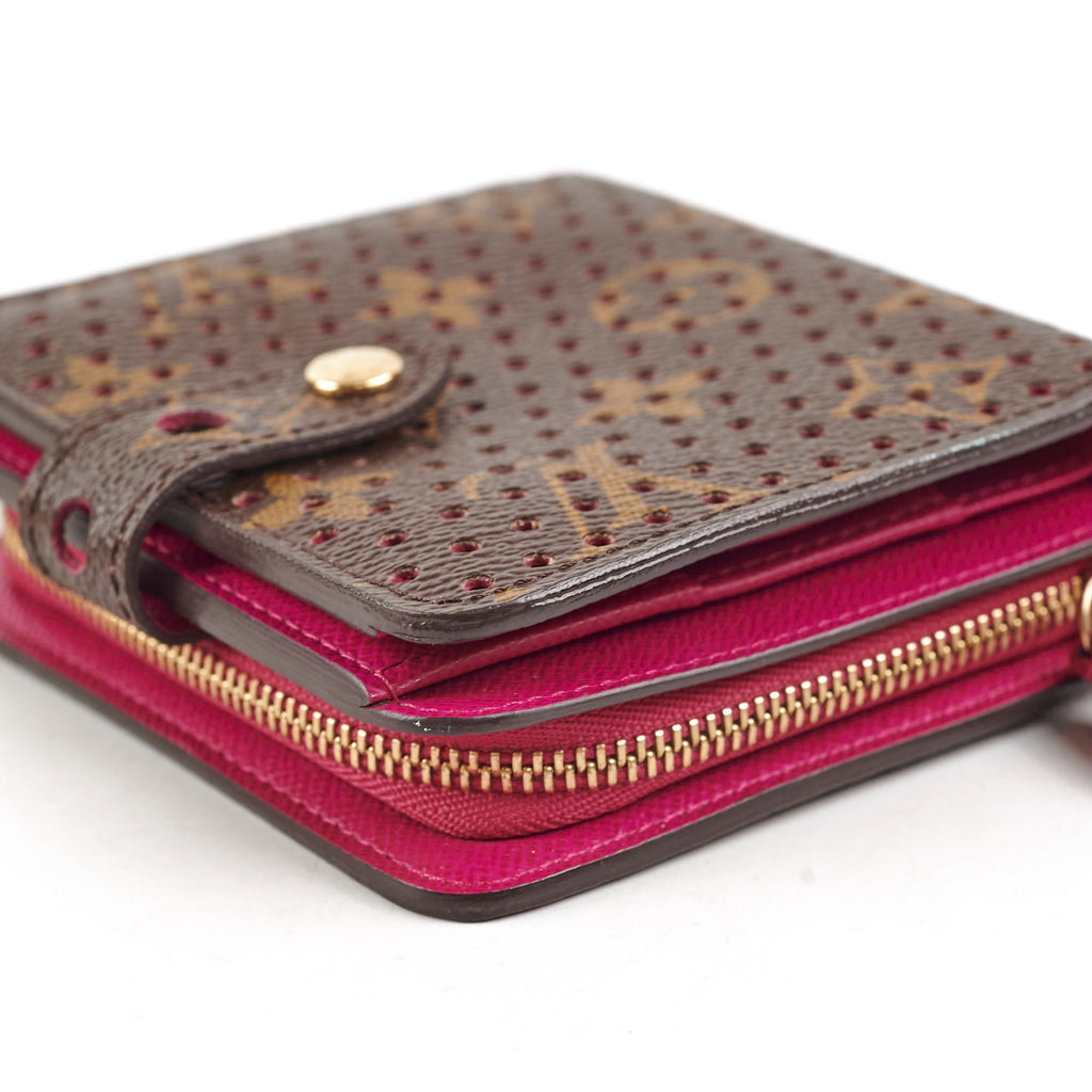 Louis Vuitton Perforated Bi-Fold Wallet Monogram