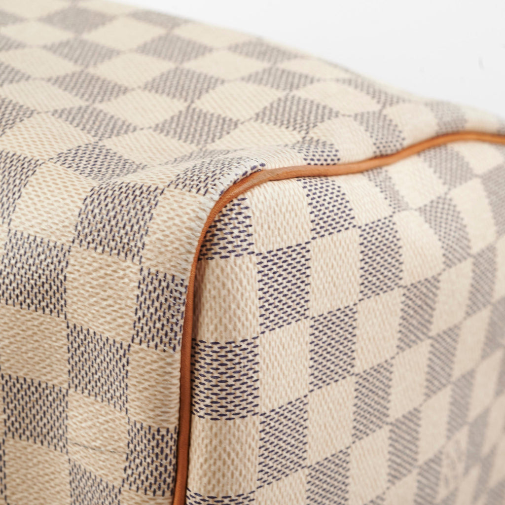 Louis Vuitton Speedy 30 Damier Azur 2016