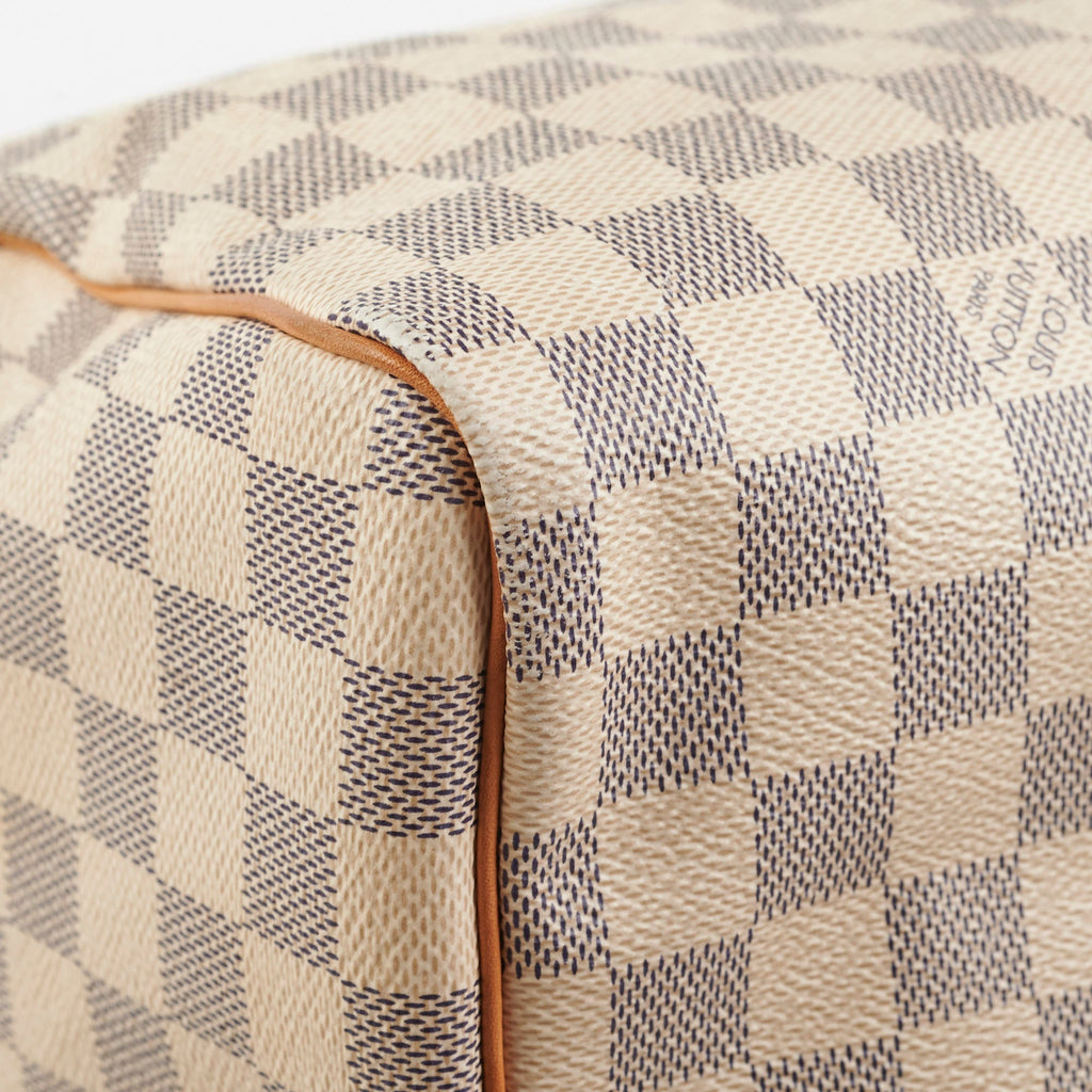 Louis Vuitton Speedy 30 Damier Azur 2016