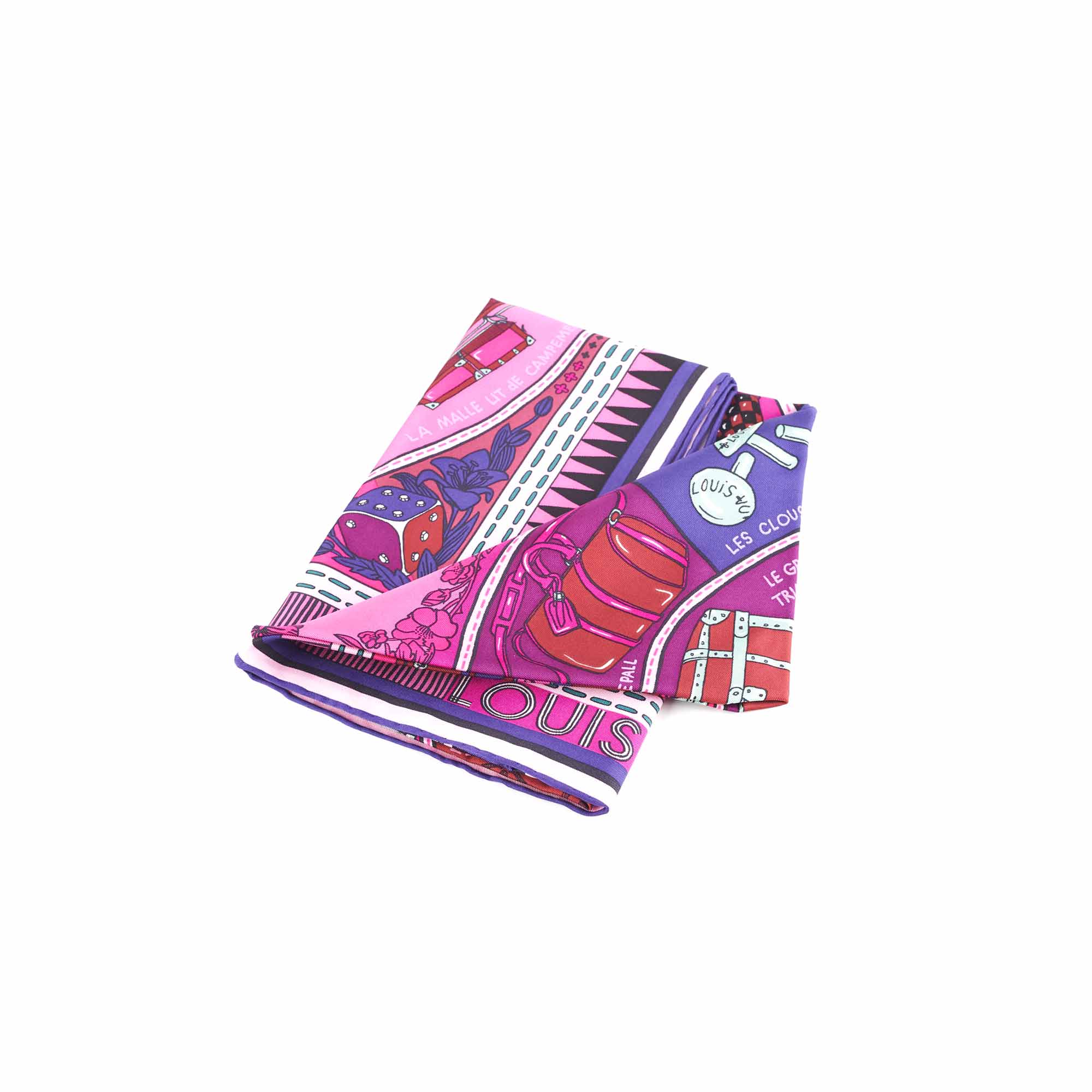 Louis Vuitton Scarf Magenta