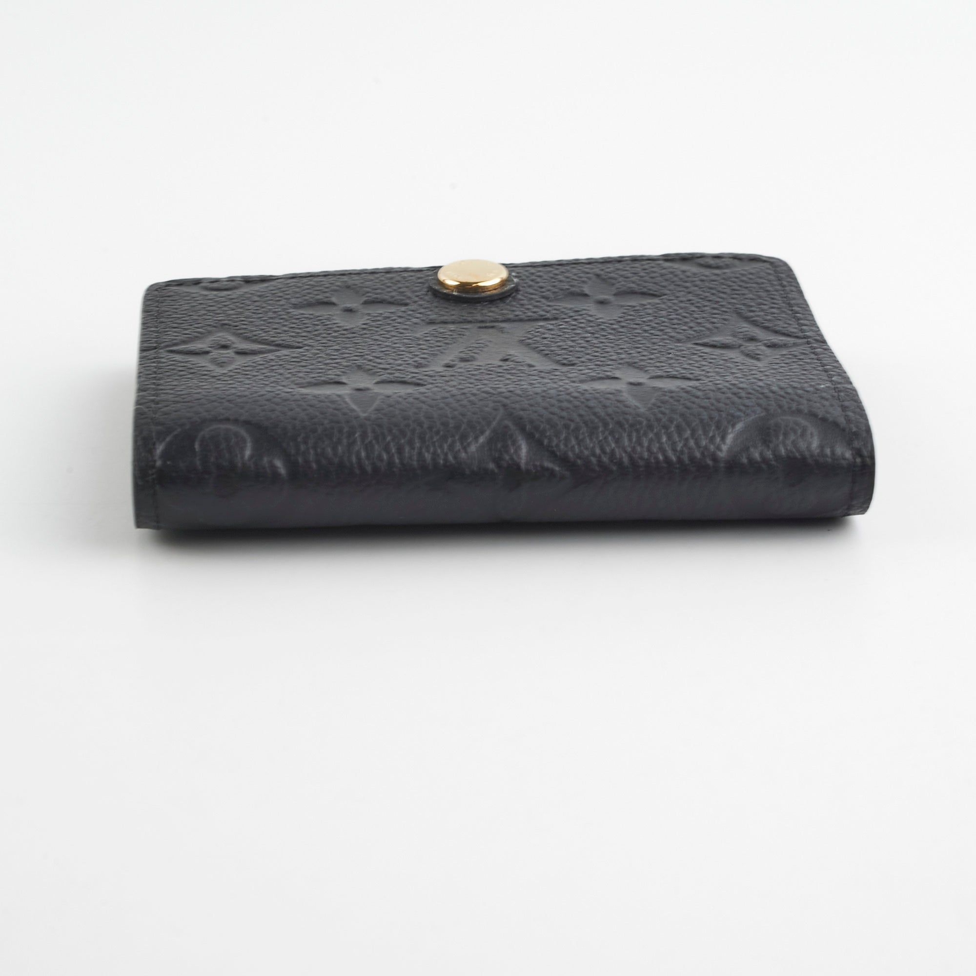 Louis Vuitton Monogram Empreinte Black Card Holder