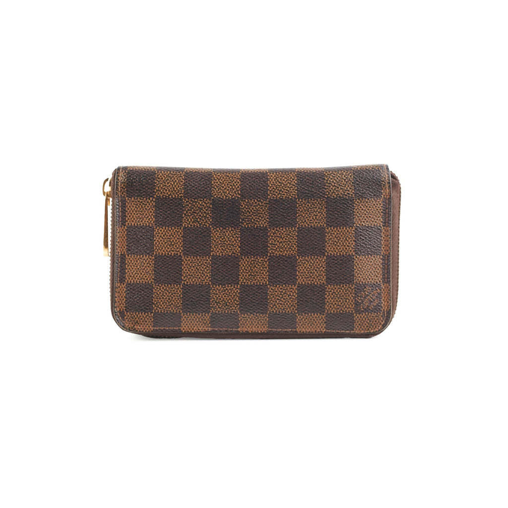 Louis Vuitton Zip Wallet Damier Ebene