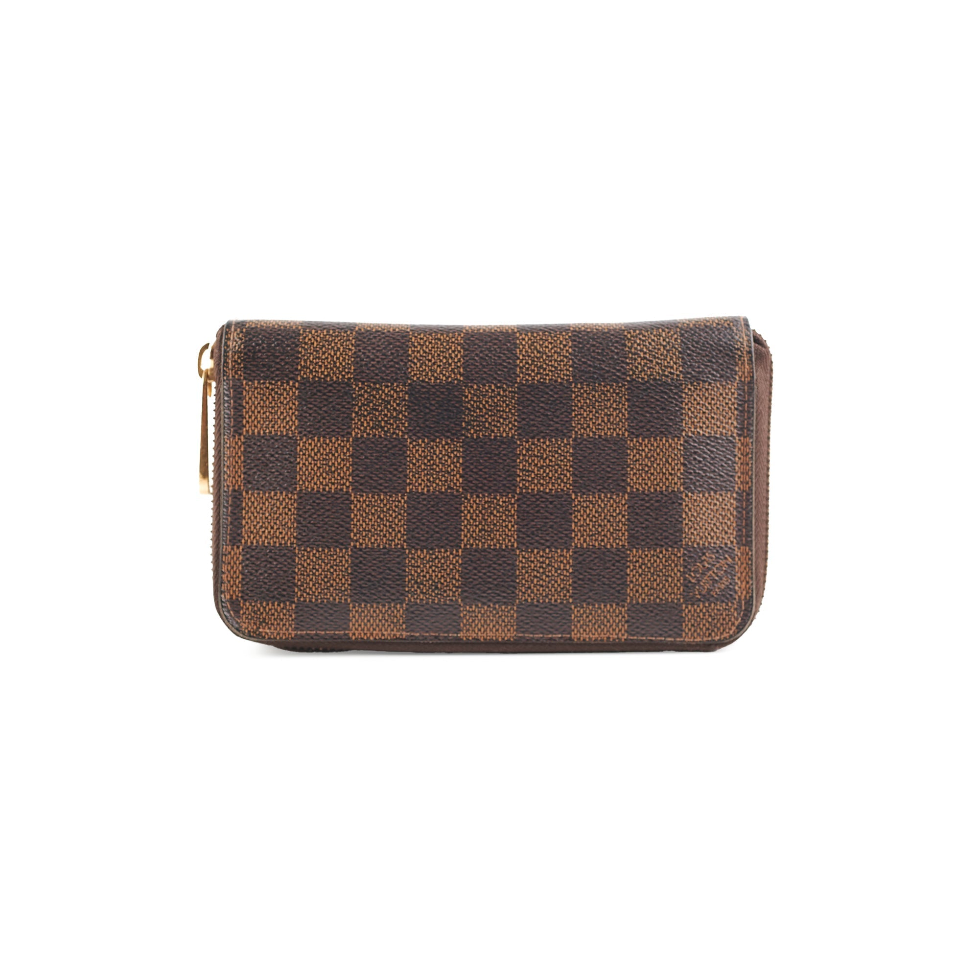Louis Vuitton Zip Wallet Damier Ebene