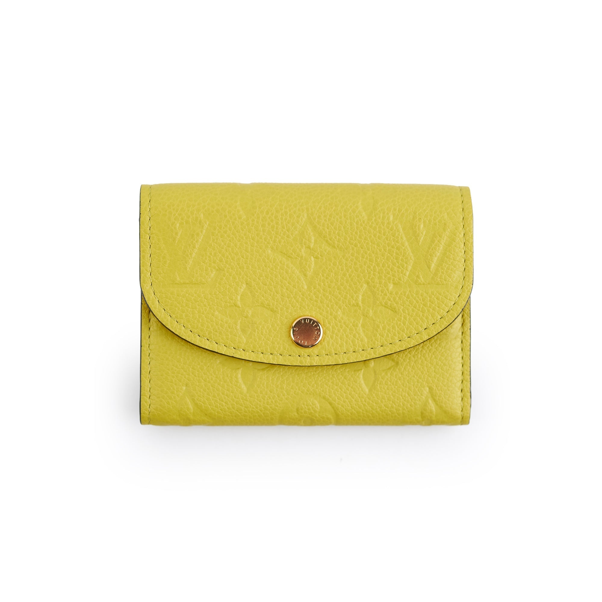 Louis Vuitton Rosalie Coin Purse Yellow