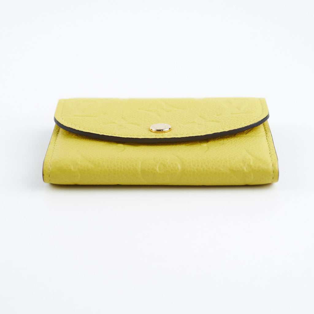 Louis Vuitton Rosalie Coin Purse Yellow