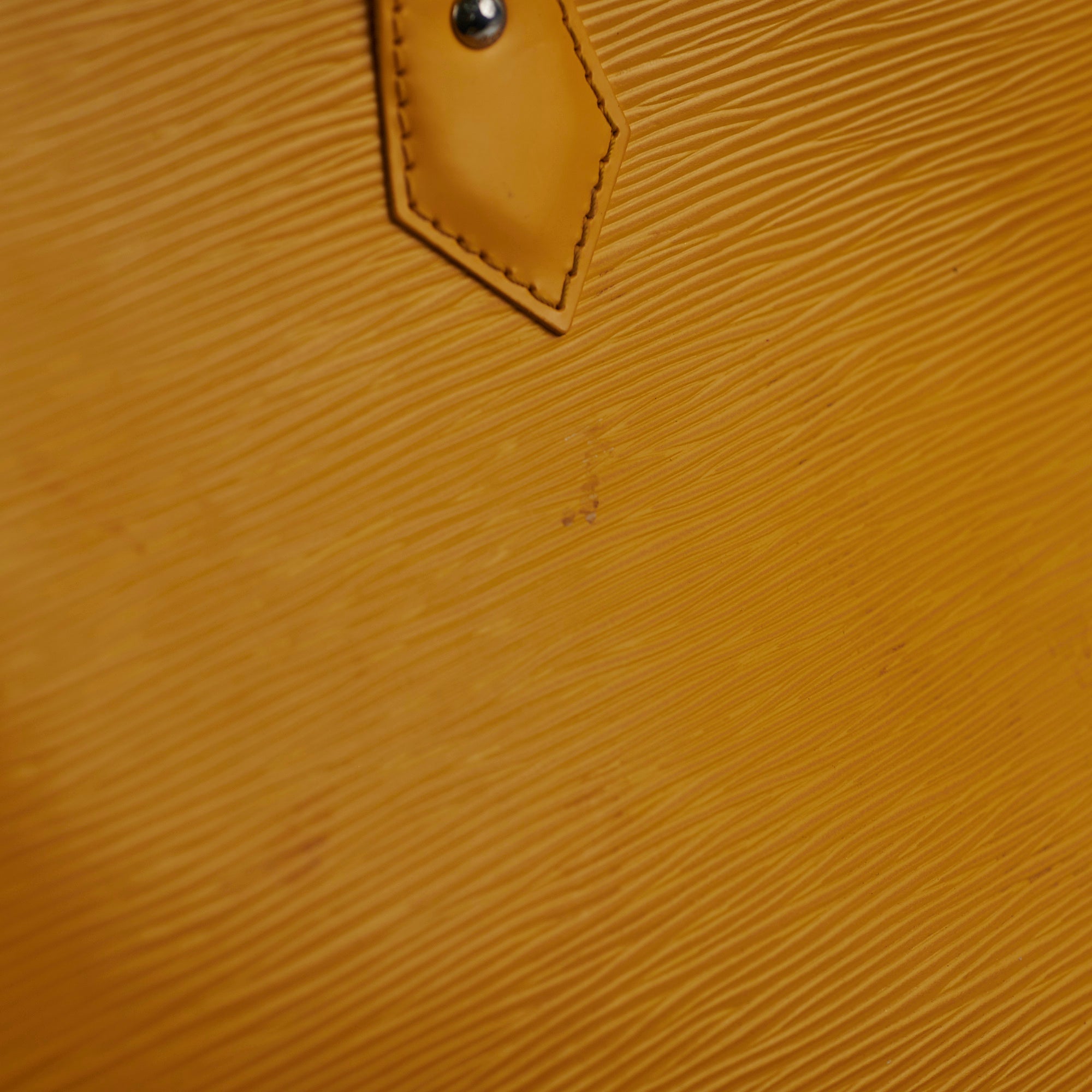 Louis Vuitton Alma GM Yellow Epi Bag