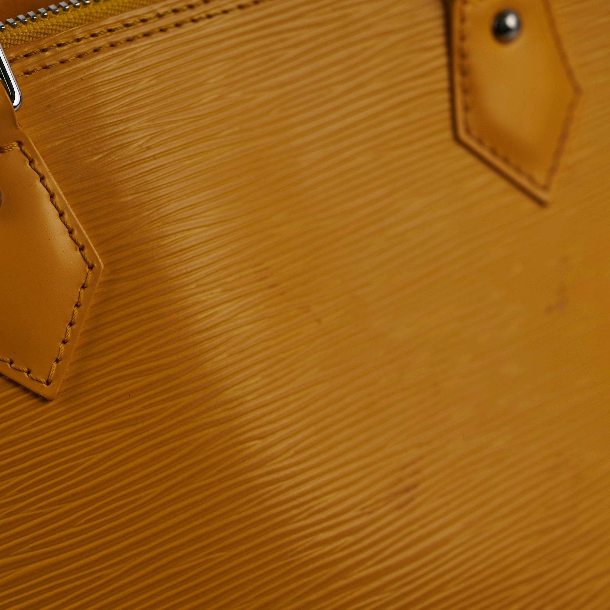Louis Vuitton Alma GM Yellow Epi Bag