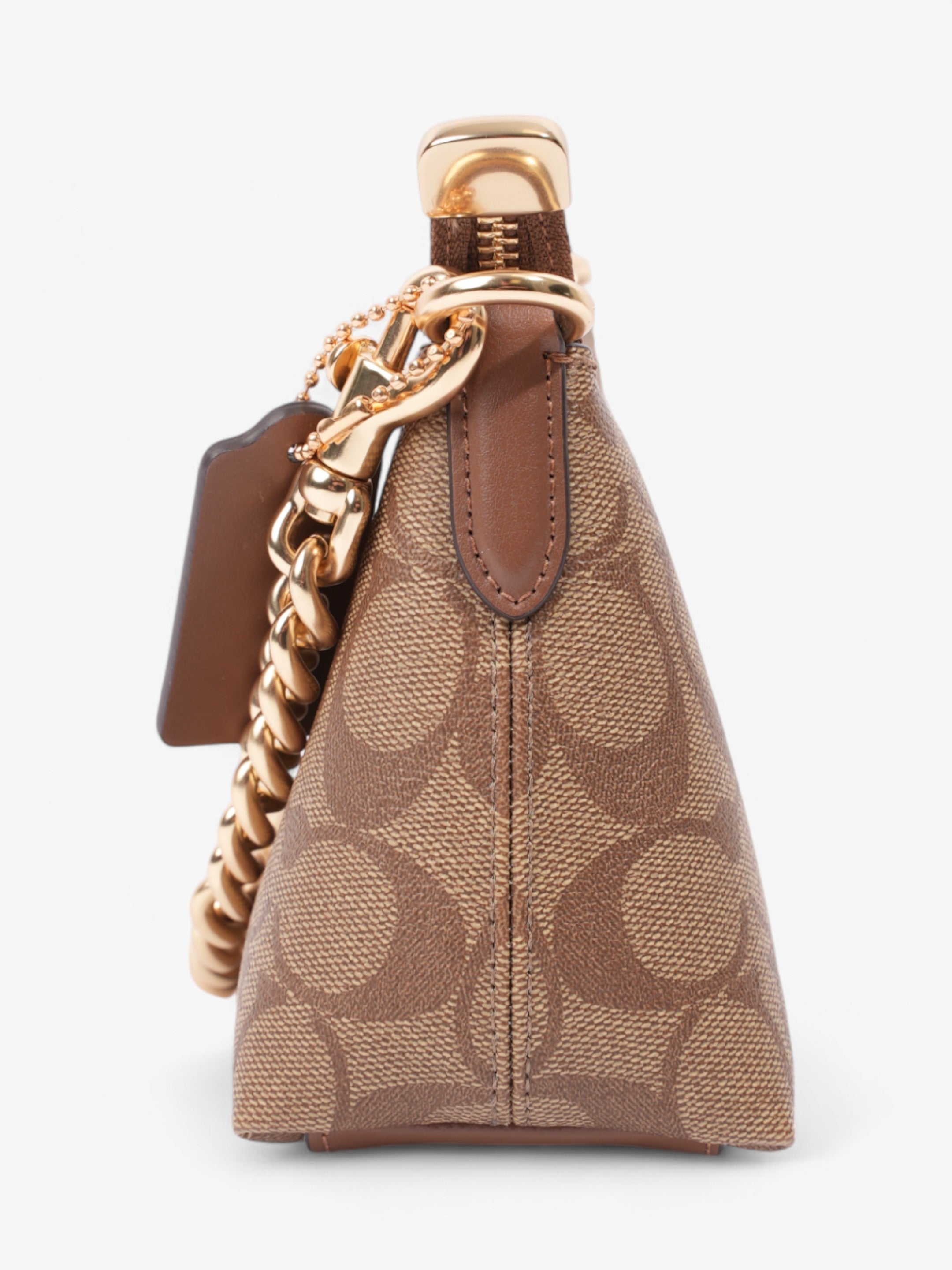 Coach Charlotte Signature Monogram / Brown Canvas