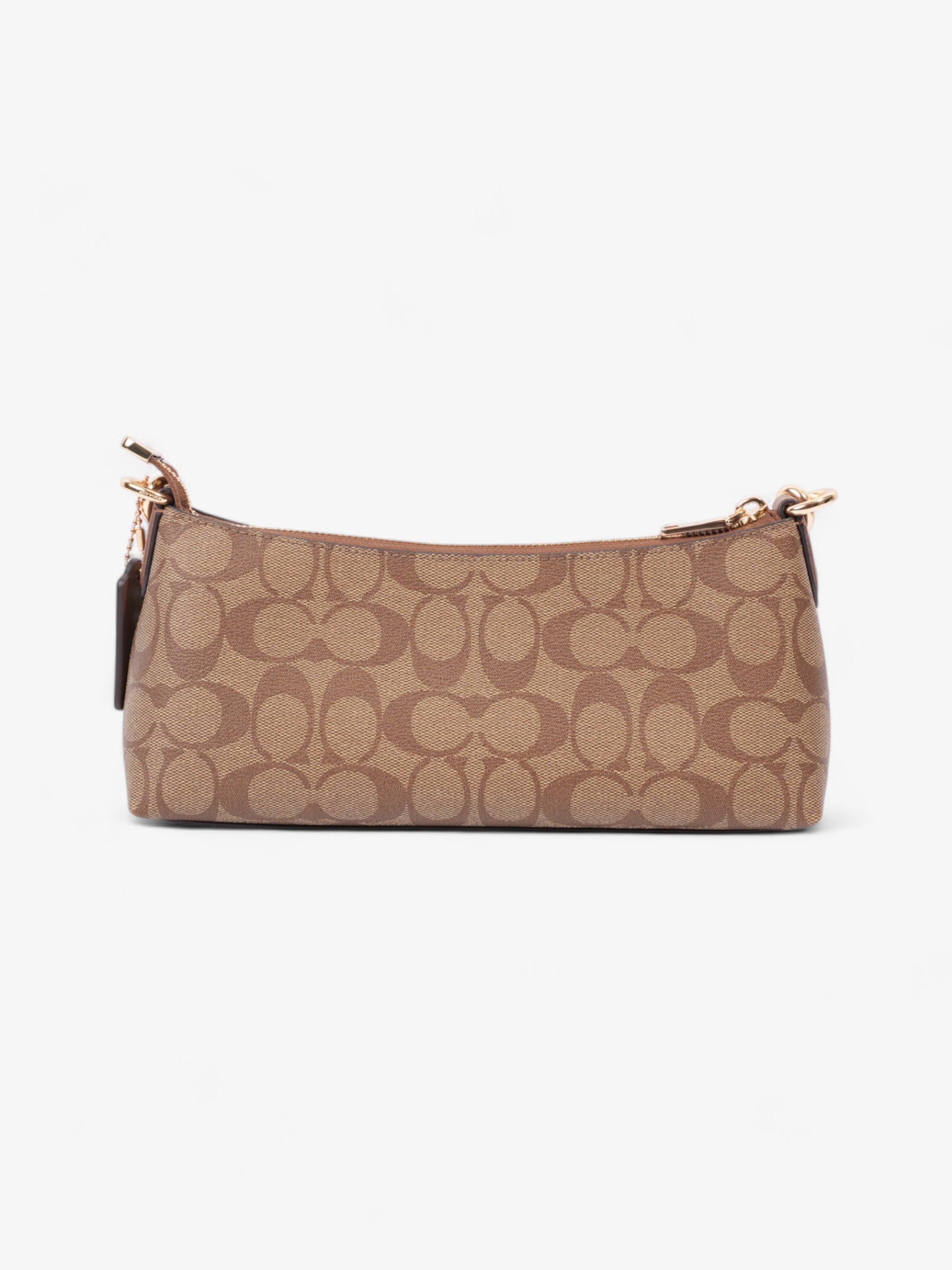 Coach Charlotte Signature Monogram / Brown Canvas