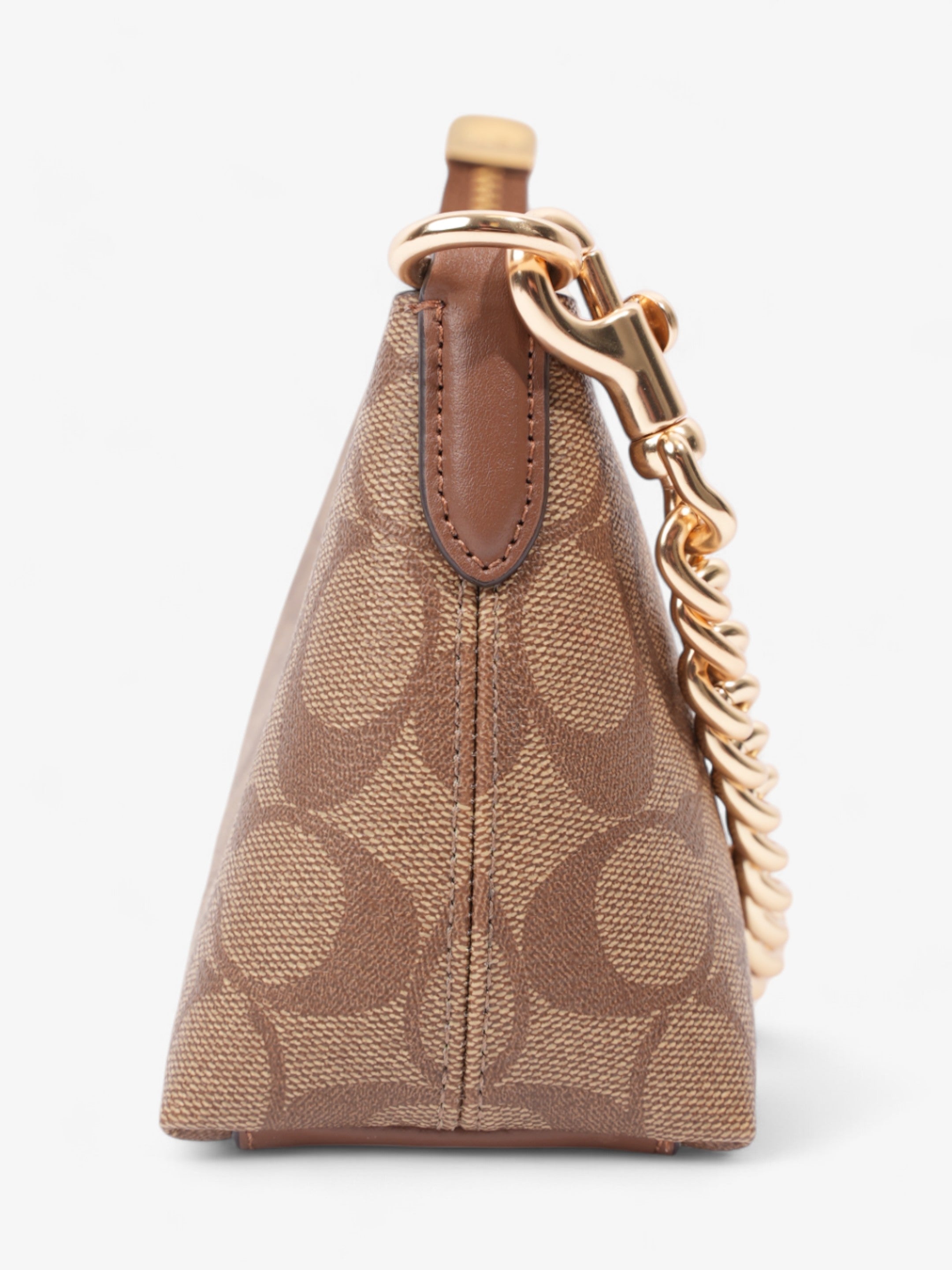 Coach Charlotte Signature Monogram / Brown Canvas