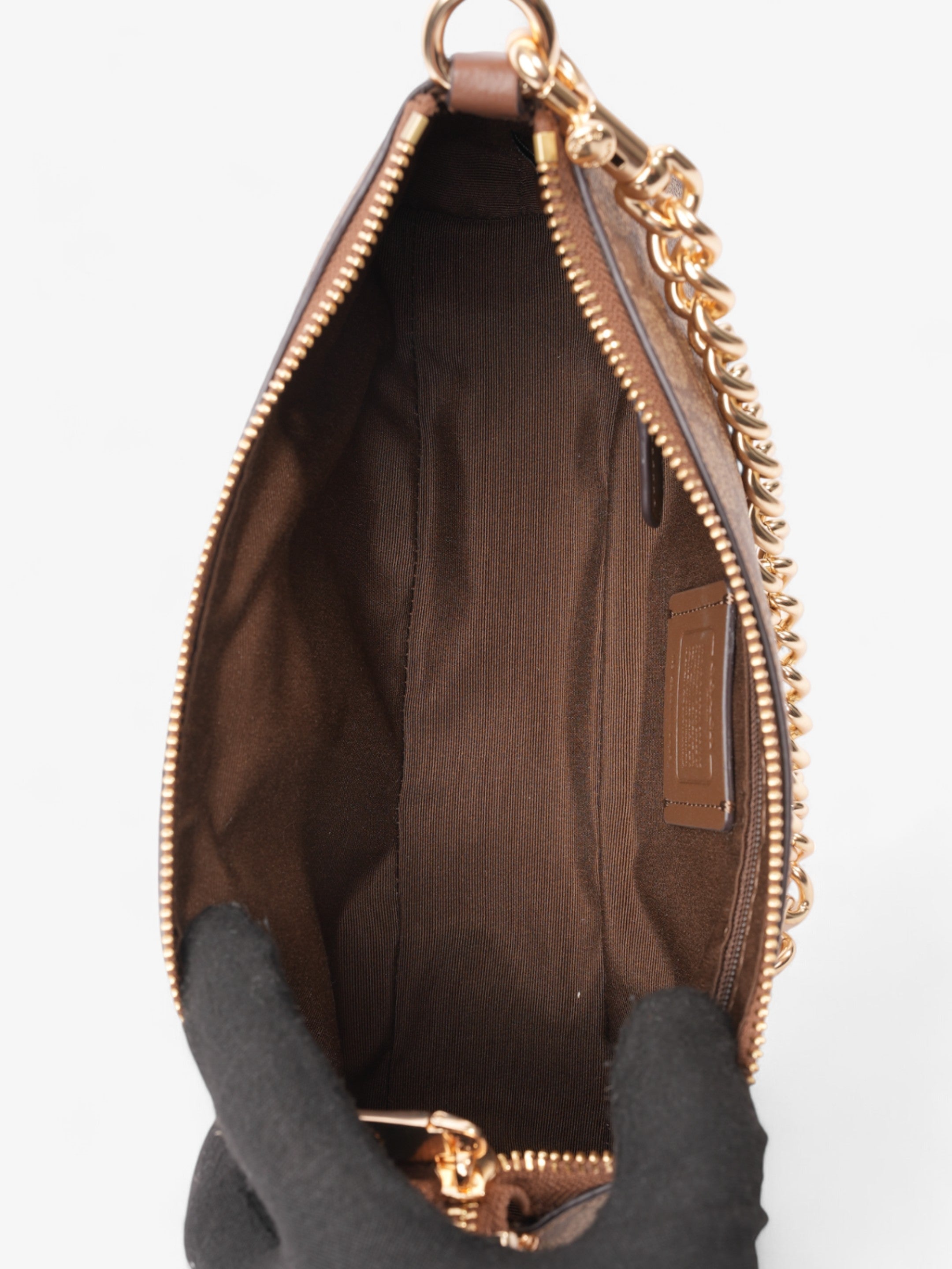 Coach Charlotte Signature Monogram / Brown Canvas