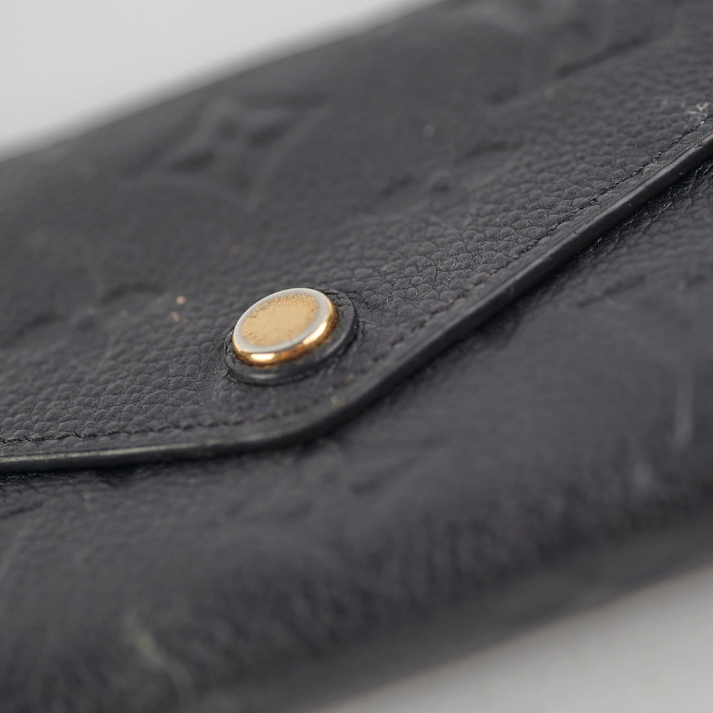 Louis Vuitton Empreinte Wallet Black