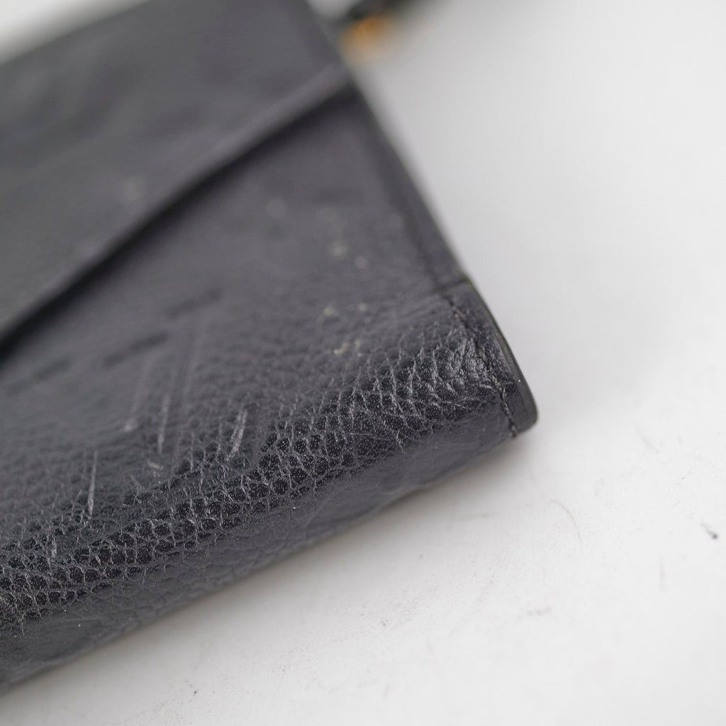 Louis Vuitton Empreinte Wallet Black