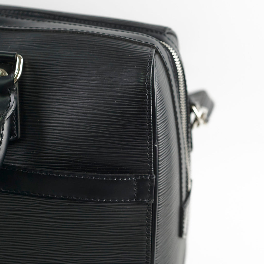 Louis Vuitton Sac De Ville Bourget Epi Noir