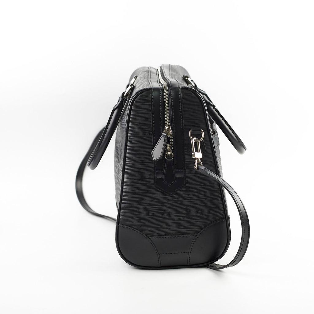 Louis Vuitton Sac De Ville Bourget Epi Noir