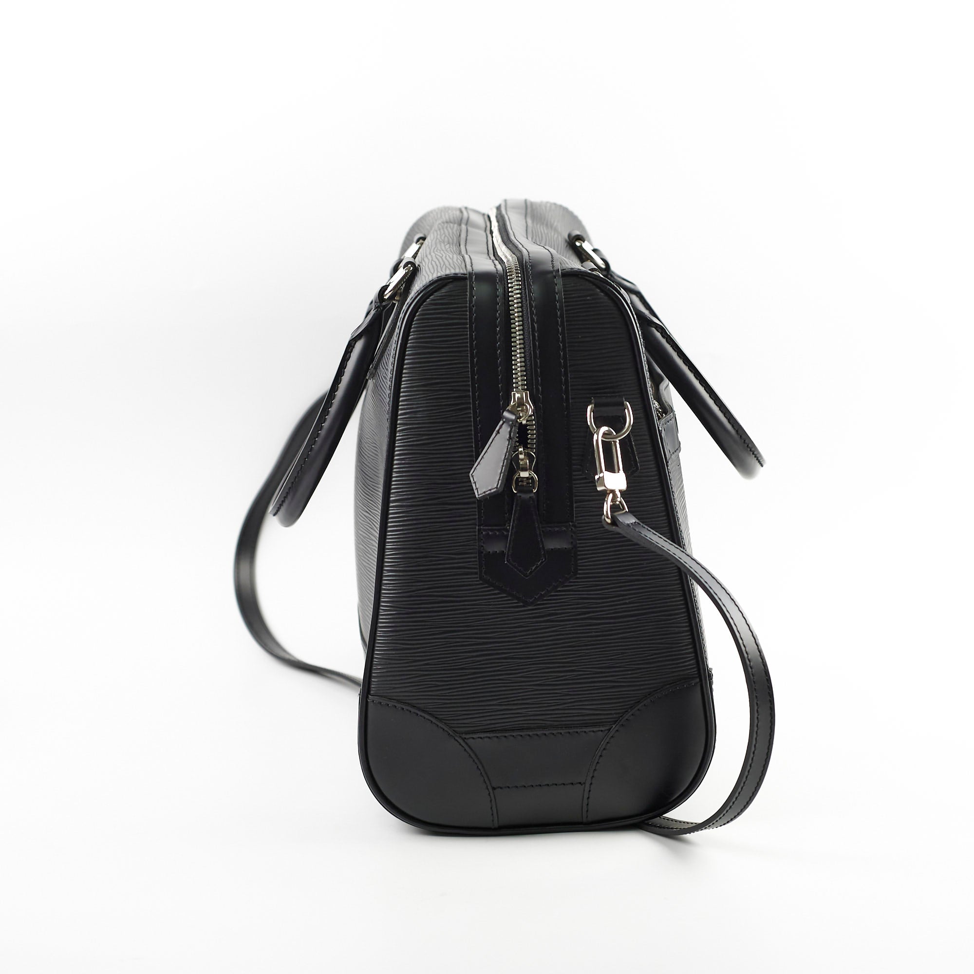Louis Vuitton Sac De Ville Bourget Epi Noir