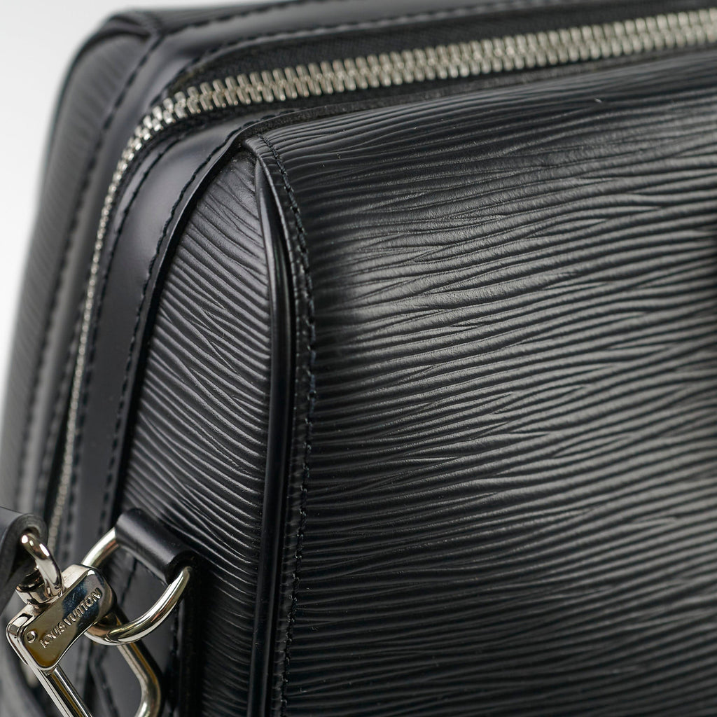 Louis Vuitton Sac De Ville Bourget Epi Noir