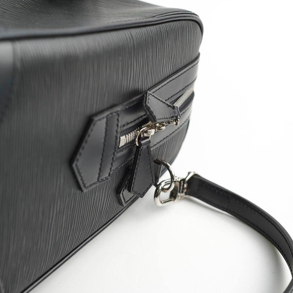 Louis Vuitton Sac De Ville Bourget Epi Noir