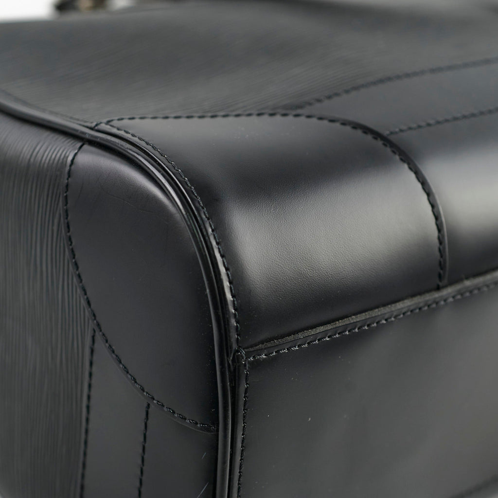 Louis Vuitton Sac De Ville Bourget Epi Noir