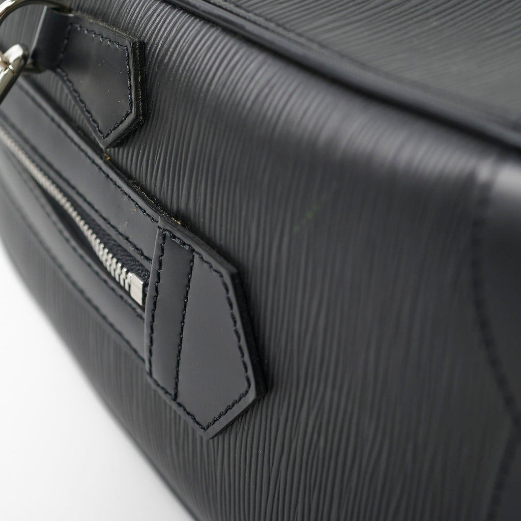 Louis Vuitton Sac De Ville Bourget Epi Noir