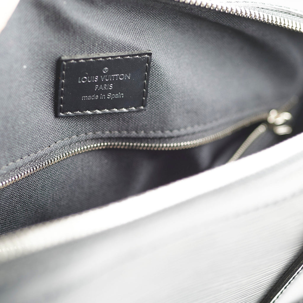 Louis Vuitton Sac De Ville Bourget Epi Noir