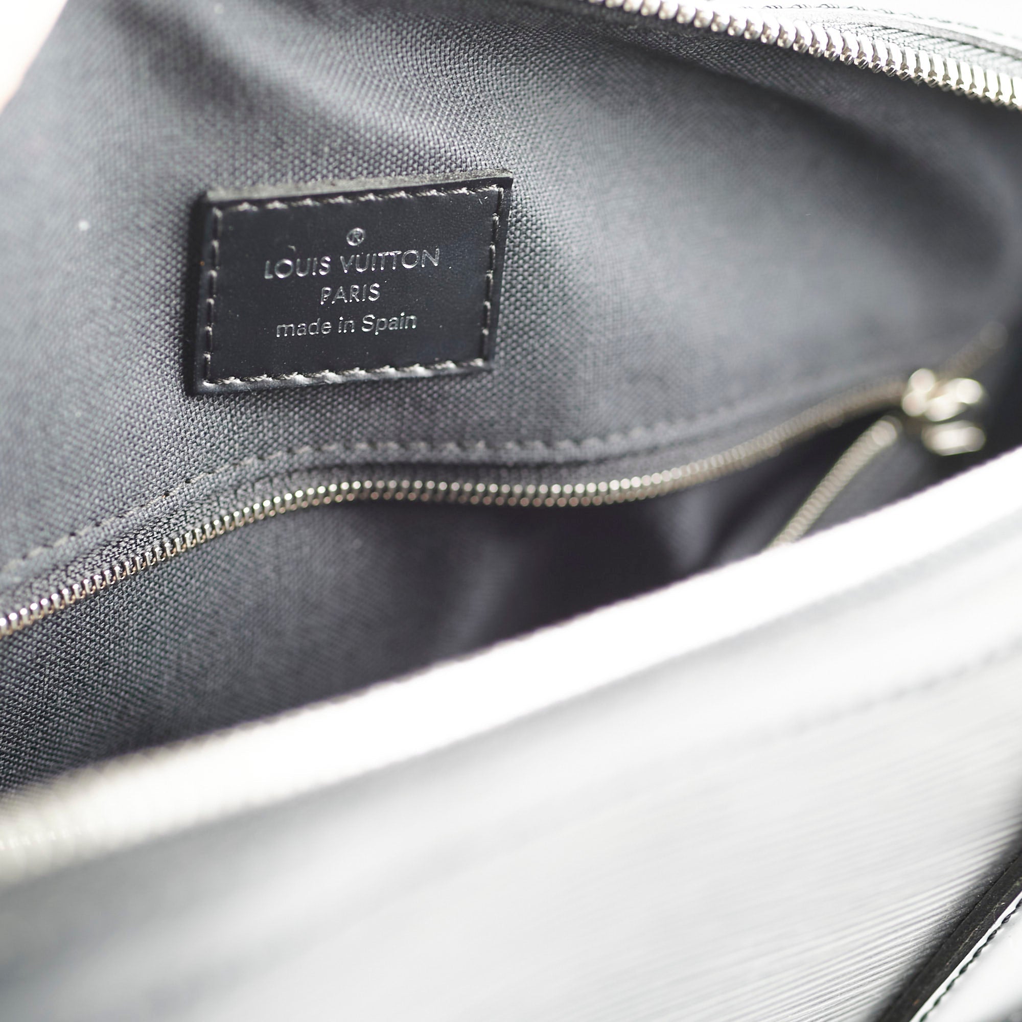 Louis Vuitton Sac De Ville Bourget Epi Noir