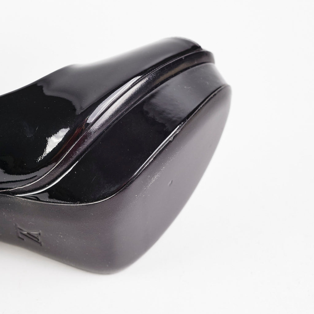 Louis Vuitton Patent Heels Black Size 39