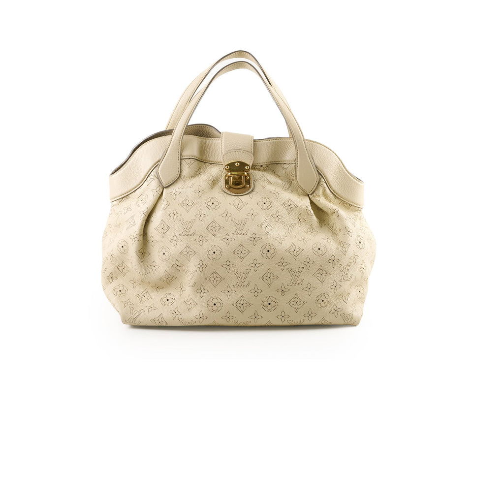 Louis Vuitton Mahina Leather Top Handle Bag