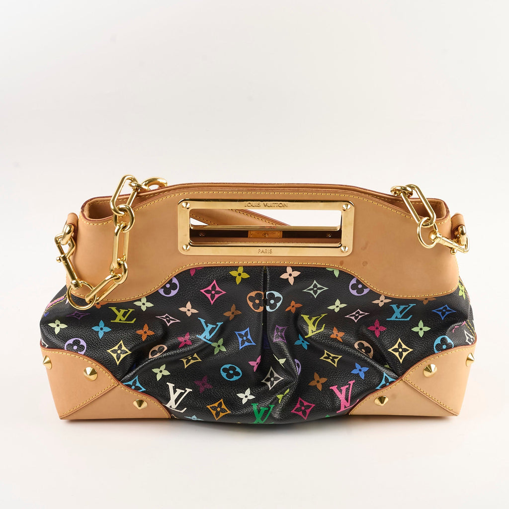 Louis Vuitton Multicolor Shoulder Bag Black