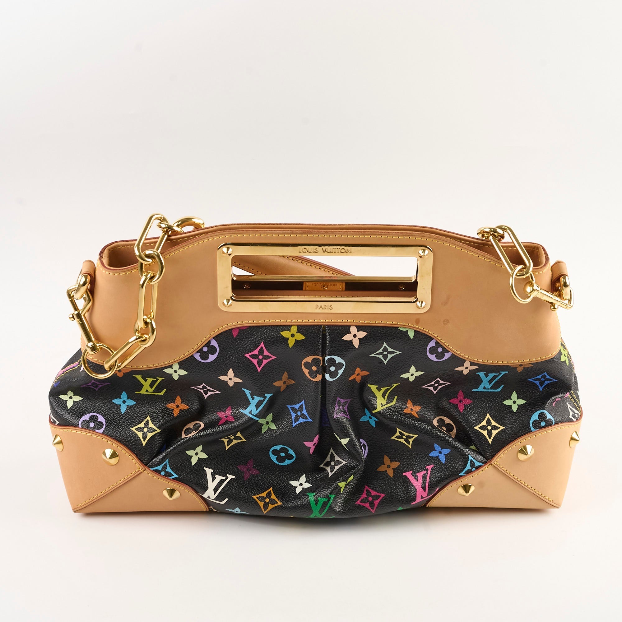Louis Vuitton Multicolor Shoulder Bag Black