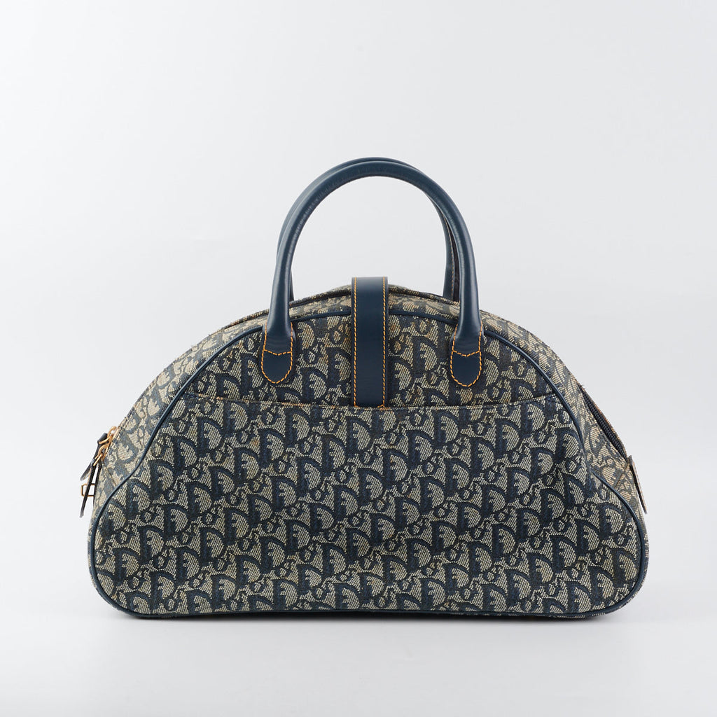 Dior Trotter Boston Bag Navy