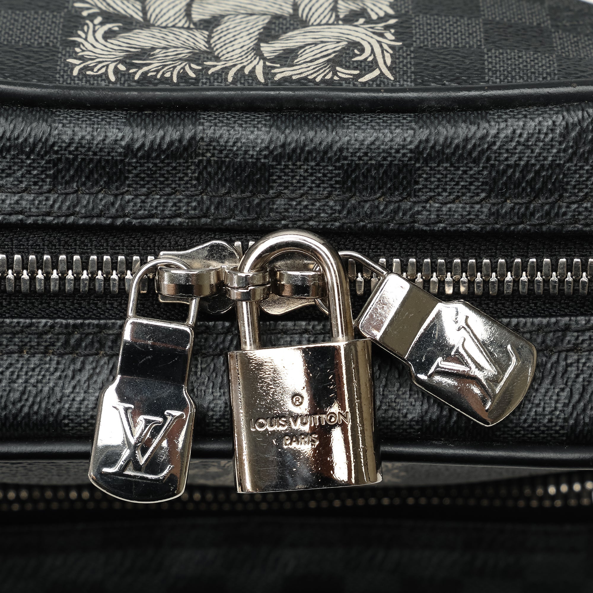 Black Louis Vuitton x Christopher Nemeth Damier Graphite Amazone Crossbody Bag