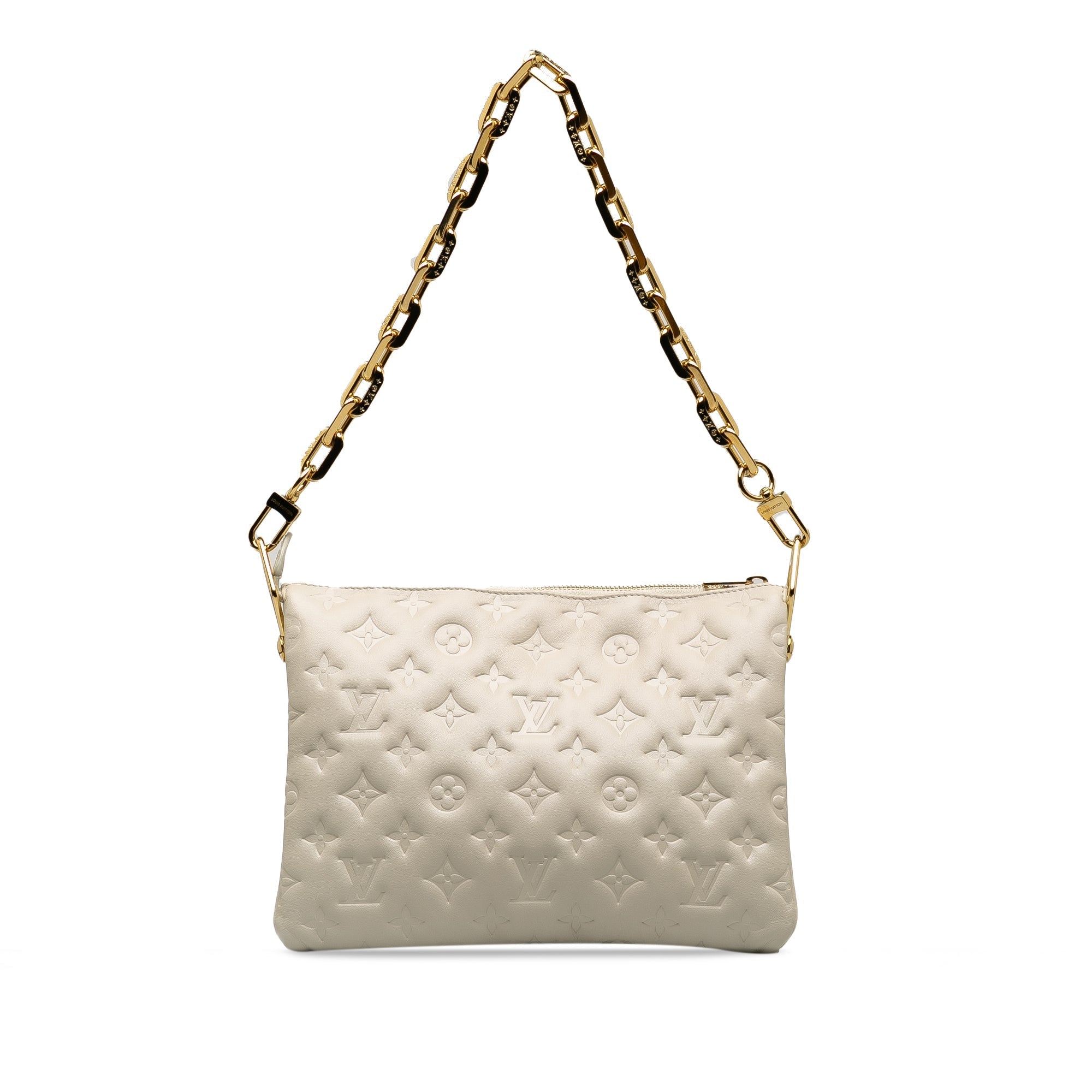 Louis Vuitton Coussin PM White Monogram Empreinte