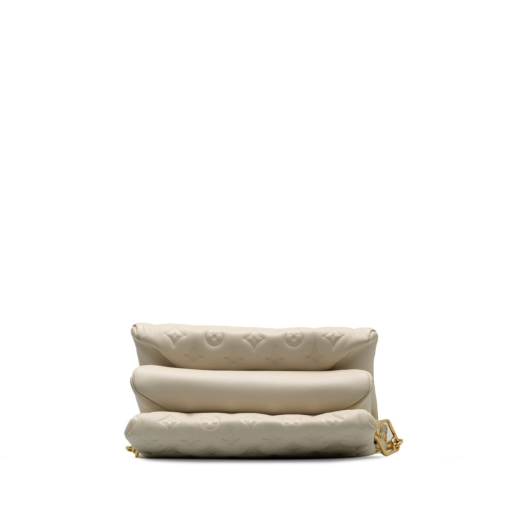 Louis Vuitton Coussin PM White Monogram Empreinte