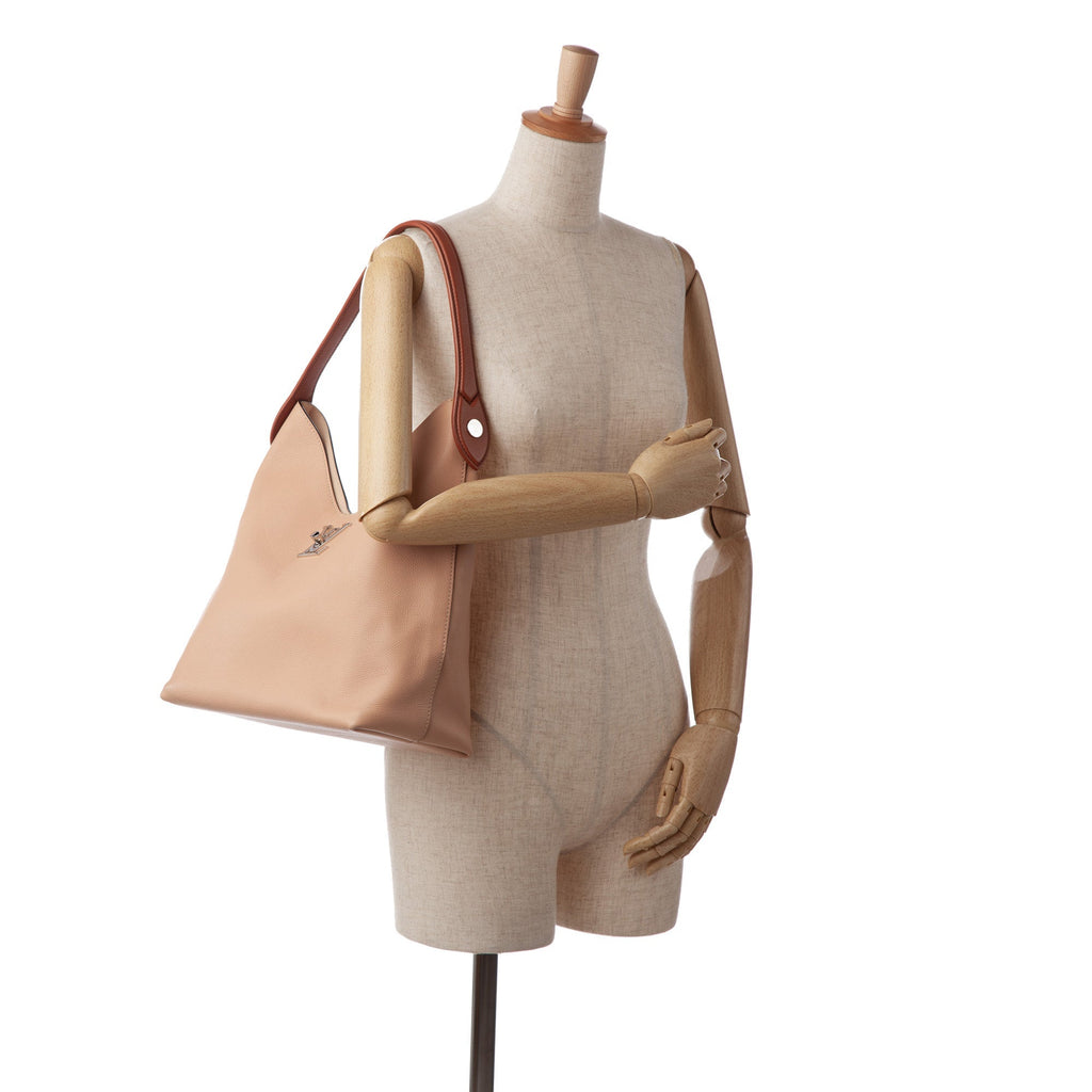 Louis Vuitton Lockme Hobo Brown Calfskin