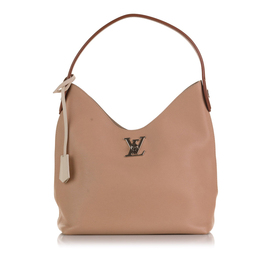 Louis Vuitton Lockme Hobo Brown Calfskin