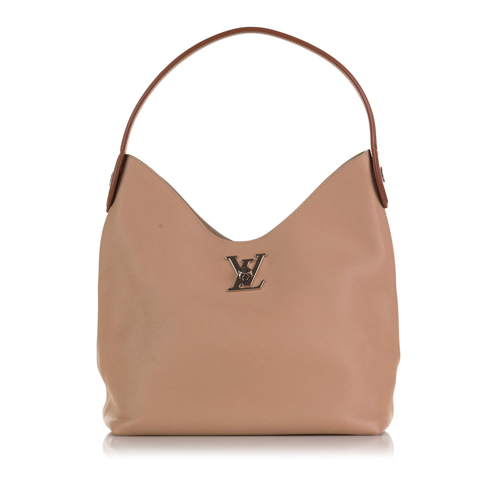 Louis Vuitton Lockme Hobo Brown Calfskin