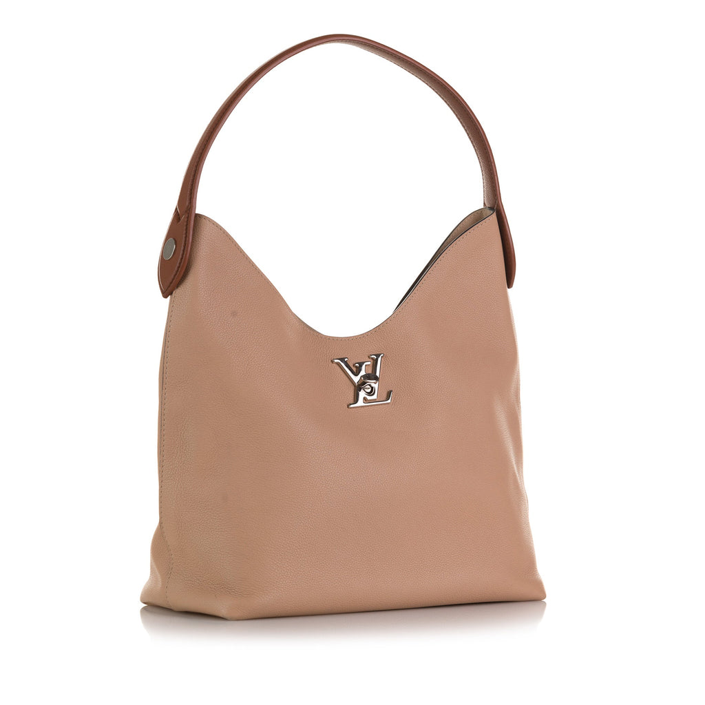 Louis Vuitton Lockme Hobo Brown Calfskin