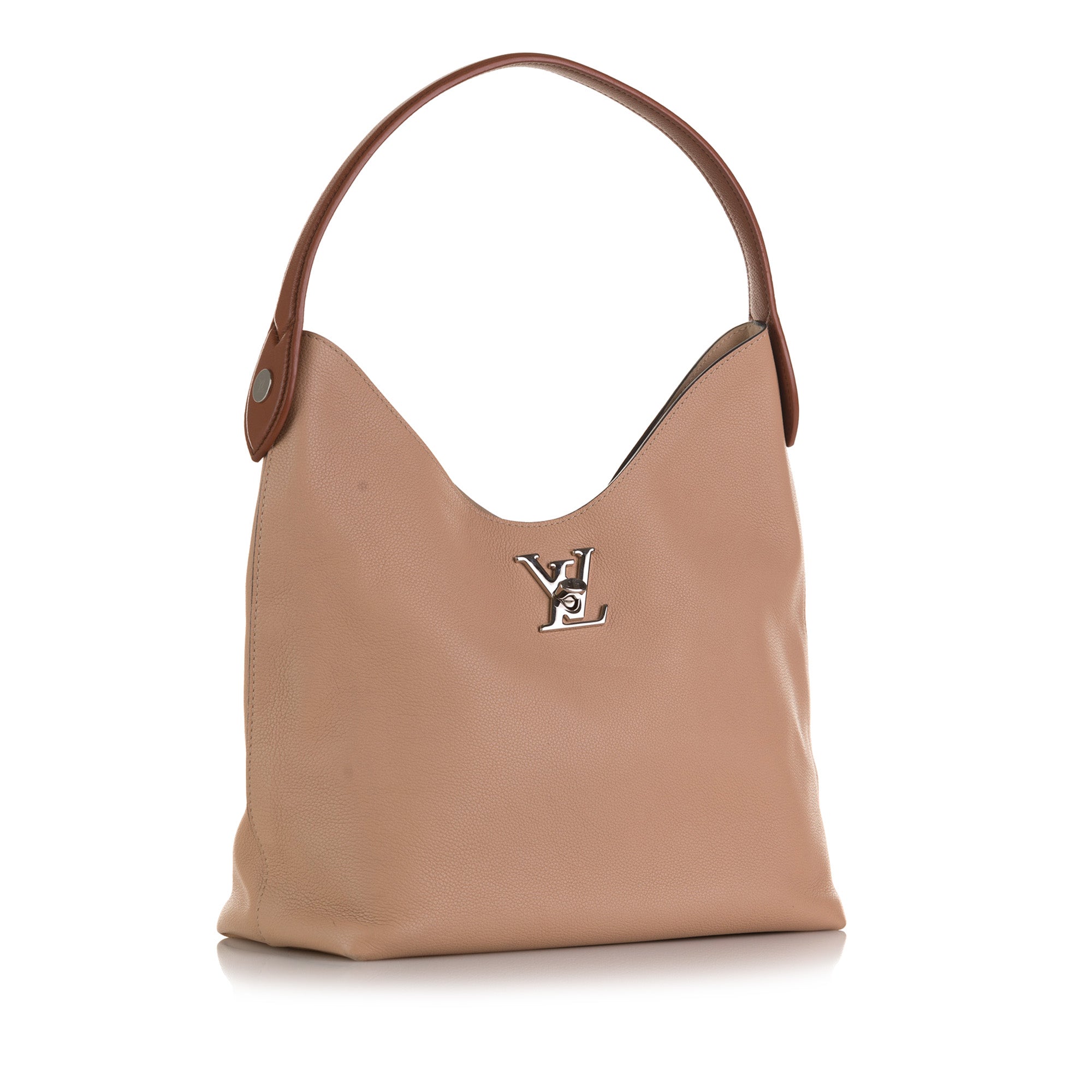 Louis Vuitton Lockme Hobo Brown Calfskin