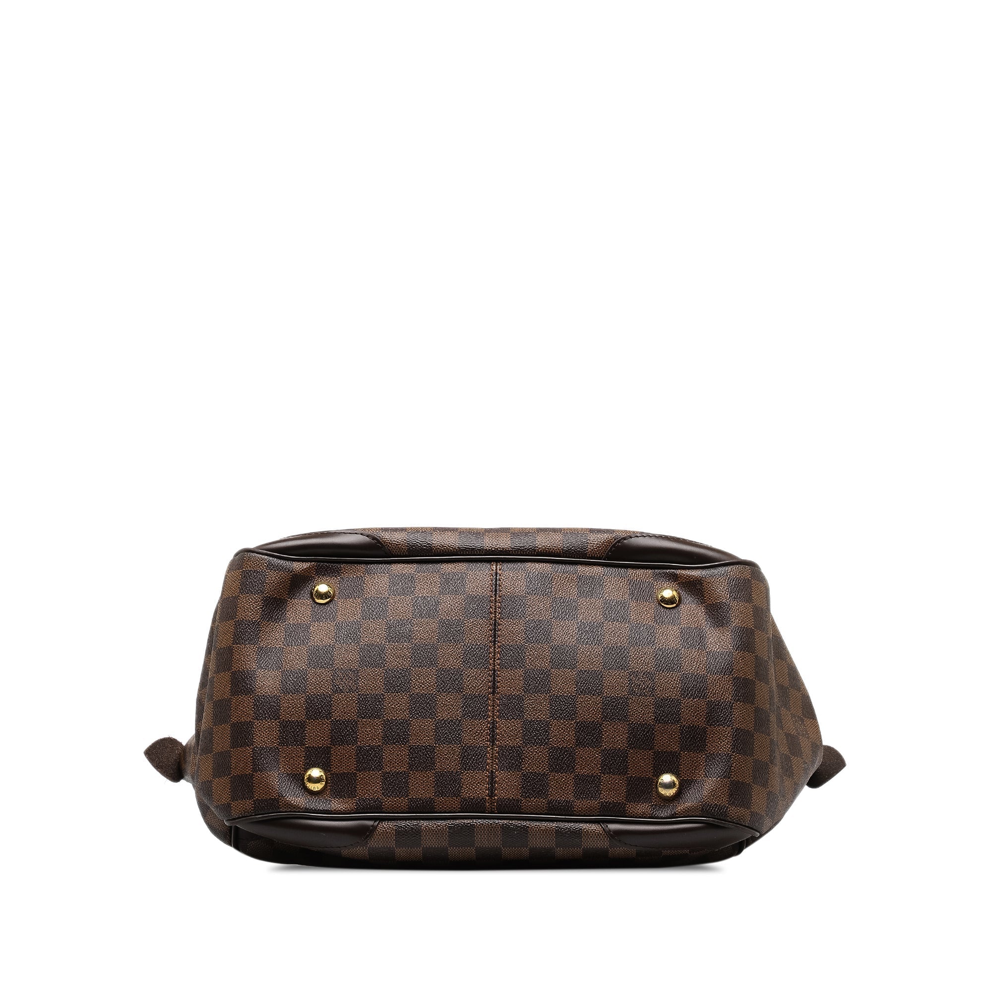 Brown Louis Vuitton Damier Ebene Verona GM Shoulder Bag