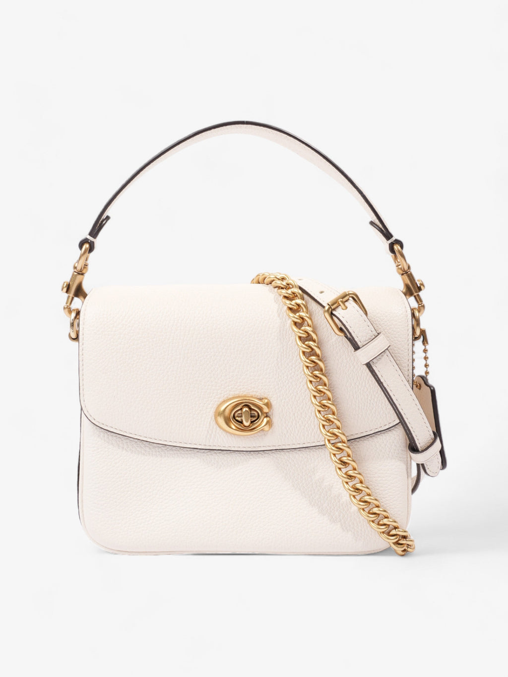 Coach Cassie 19 Cream Leather