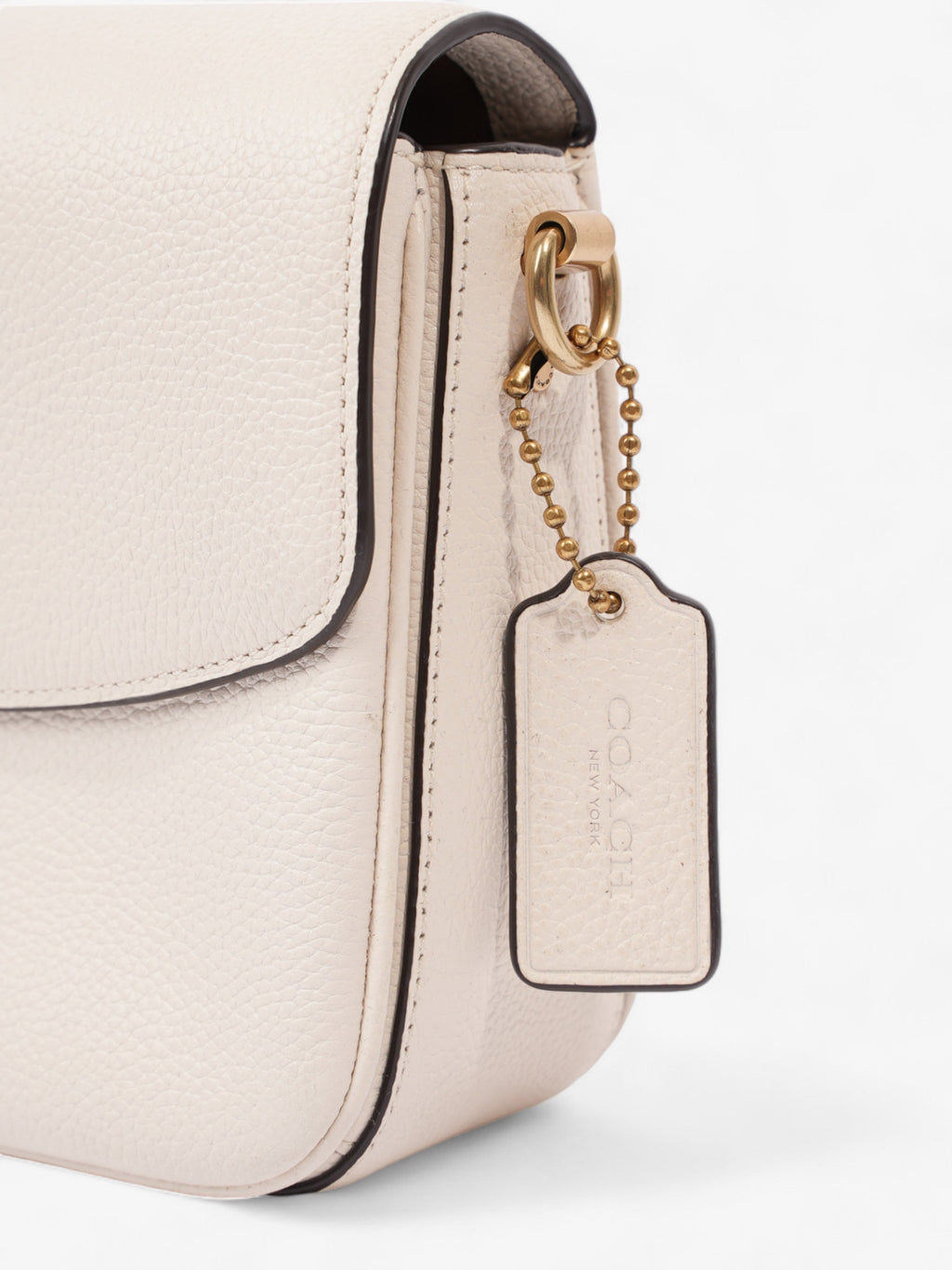 Coach Cassie 19 Cream Leather