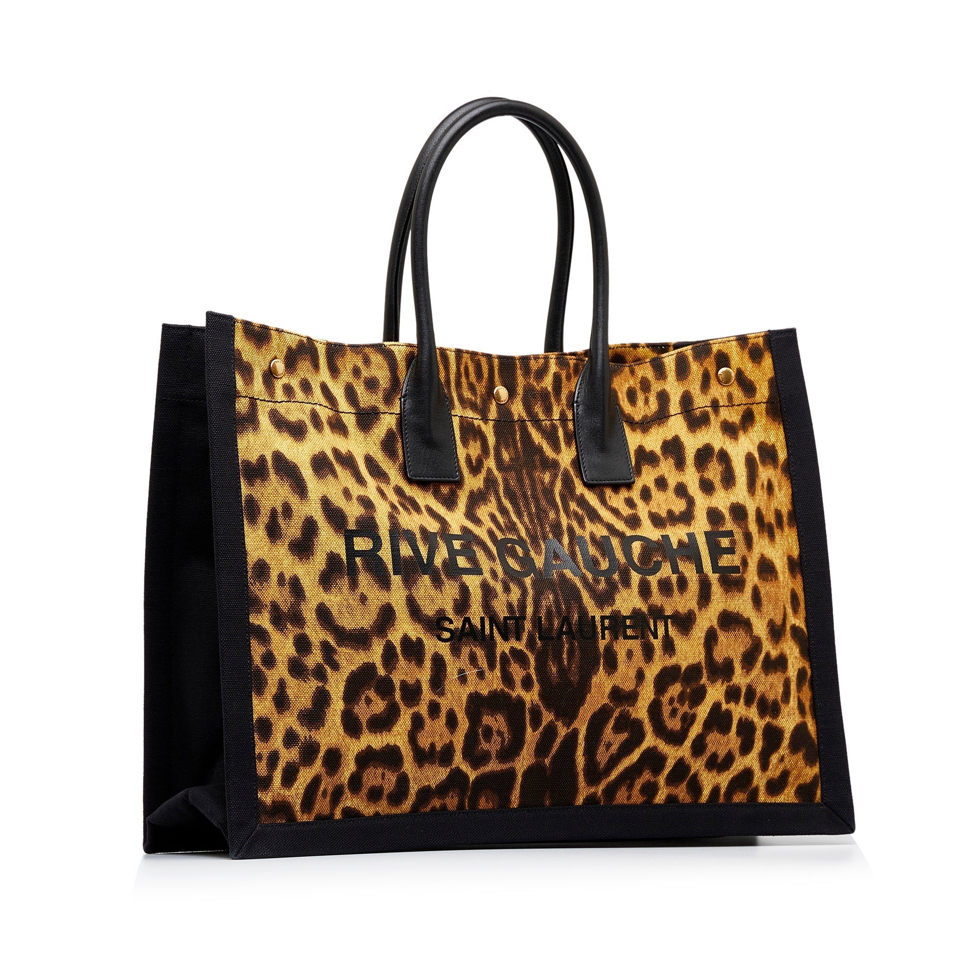 Tan Saint Laurent Rive Gauche Noe Tote