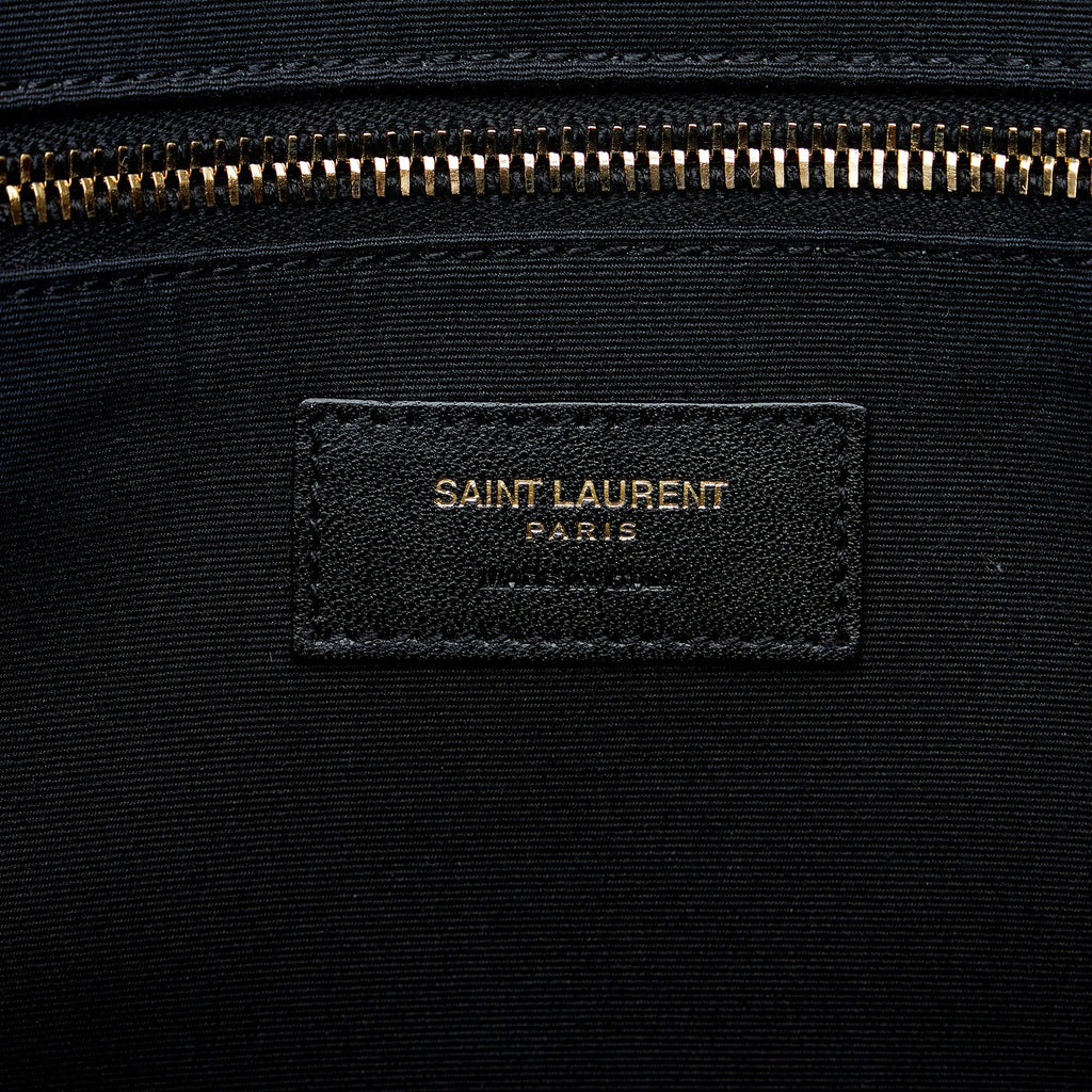 Tan Saint Laurent Rive Gauche Noe Tote