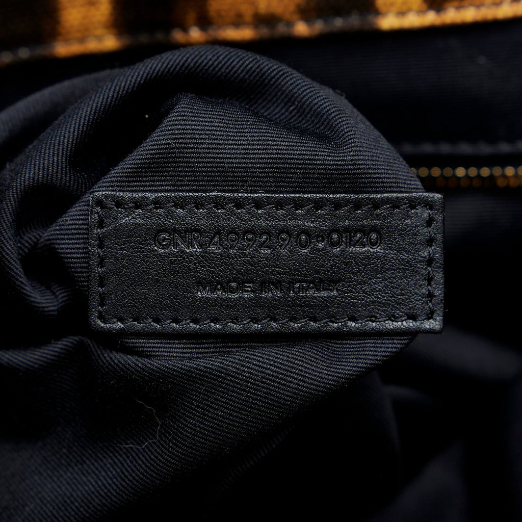 Tan Saint Laurent Rive Gauche Noe Tote