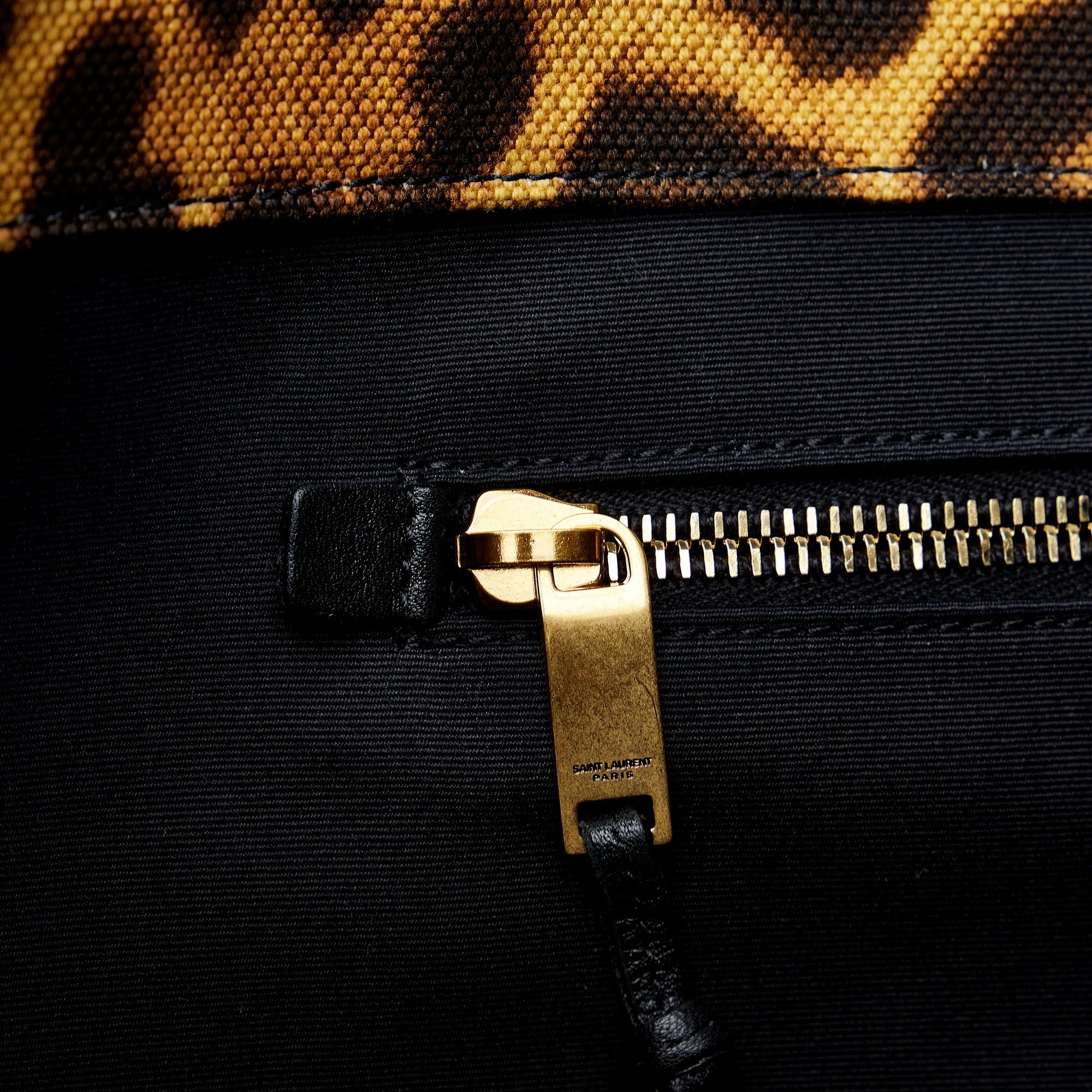 Tan Saint Laurent Rive Gauche Noe Tote
