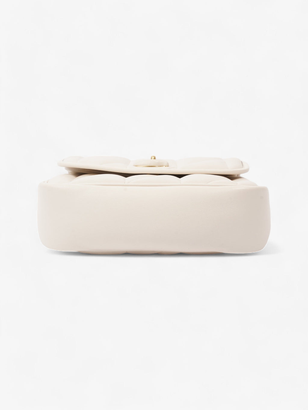 Coach Pillow Madison Cream Calfskin Leather