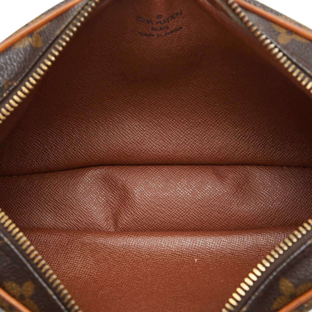 Louis Vuitton Marly Dragonne Clutch PM Monogram Canvas