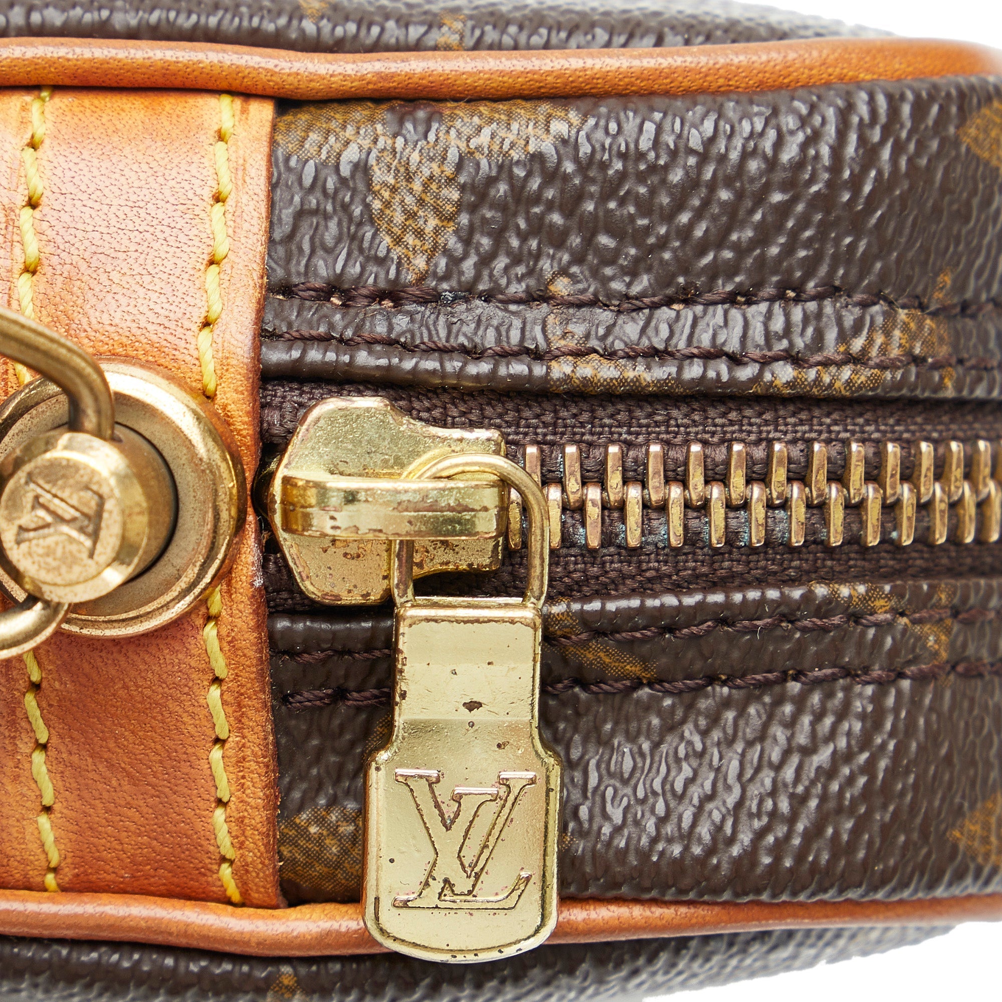 Louis Vuitton Marly Dragonne Clutch PM Monogram Canvas